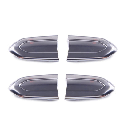 4x Door Lock Cylinder Chrome Cover Trim for Cadillac ATS XTS XT5 CT6 (2013-2020)