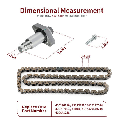 Cam Timing Chain Tensioner Kit for Can-am Maverick Trail 800 (2018–2021)