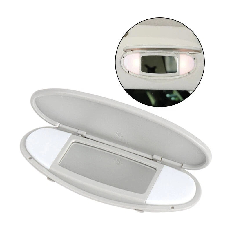 Sun Visor Vanity Mirror Cover for BMW MINI Cooper R55 R56 R58 R60 (2007-2014)