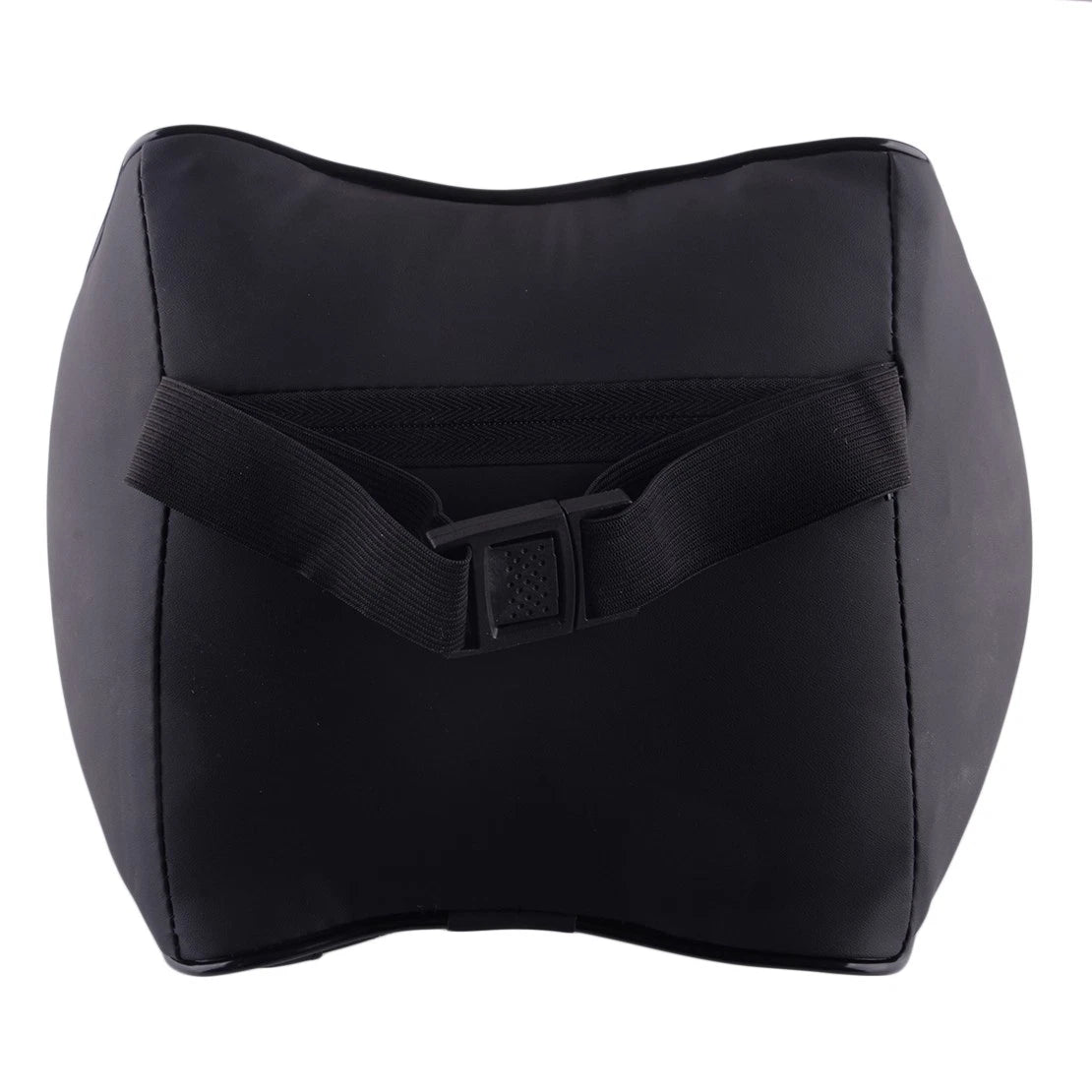 Memory Foam Headrest Pad for Black Car Seat Neck Support Cushion
