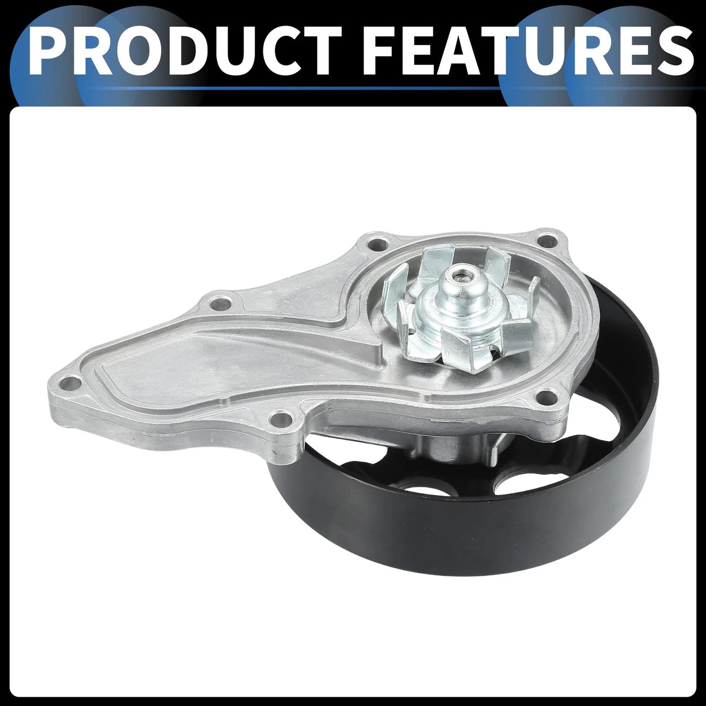 Water Pump with Rubber Ring for Honda CR-V (2002-2006)
