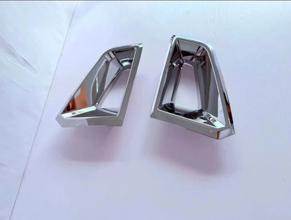 Chrome Front Grille Air Vent Frame Bezel Cover Trim for 23-25 Chevrolet Colorado