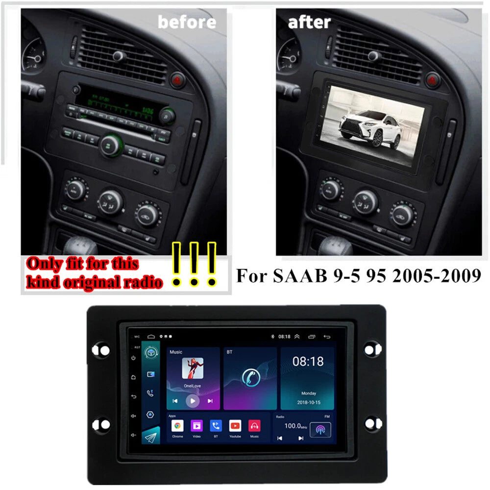 7" Android 12.0 Stereo Radio GPS Nav for 2005-2009 Saab 9-5 (2005-2009)