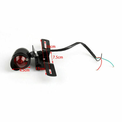 Rear Tail Light for Motorcycle - Black (2020-2023)