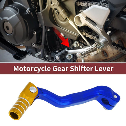 Gear Shift Lever Folding Blue Gold-Tone Silver-Tone for Bosuer M4