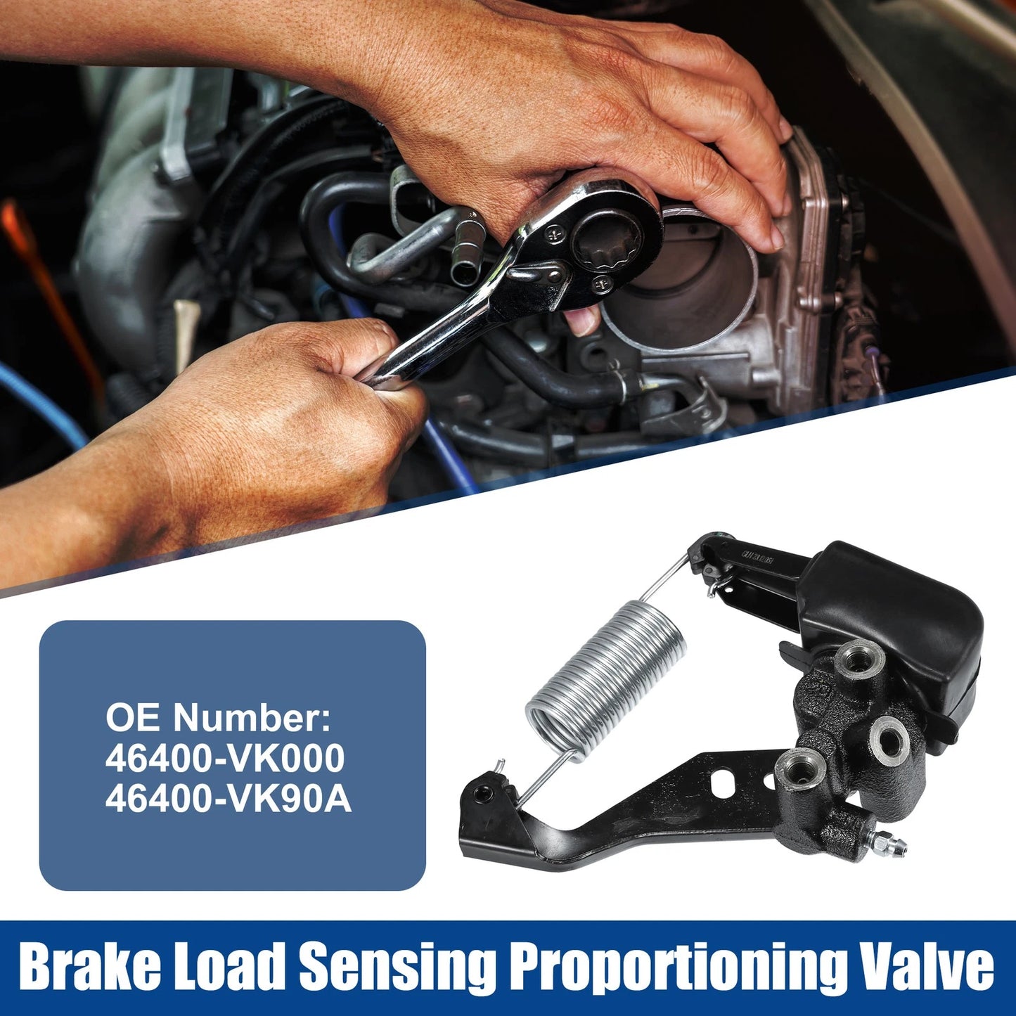 Brake Load Sensing Proportioning Valve for Nissan Frontier Navara (1998-2001)