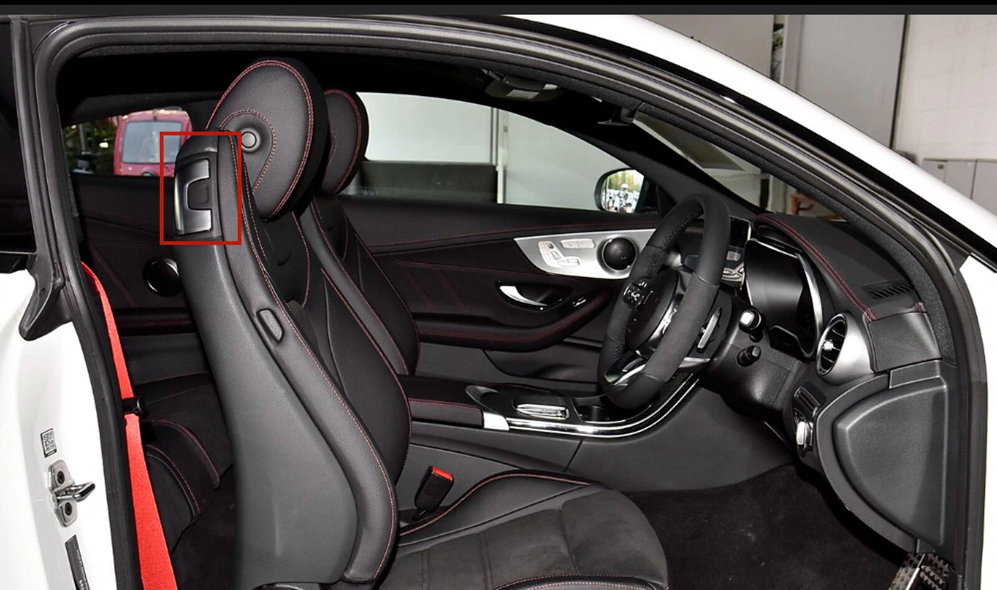 1x Right Side Seat Back Cover for Benz C Class W205 (2016-2023)