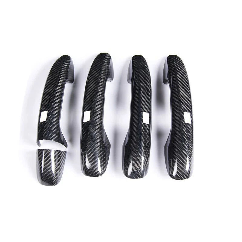 DRY Carbon Fiber Exterior Door Handle Cover for Benz W205 C Class  GLC 2014-2018