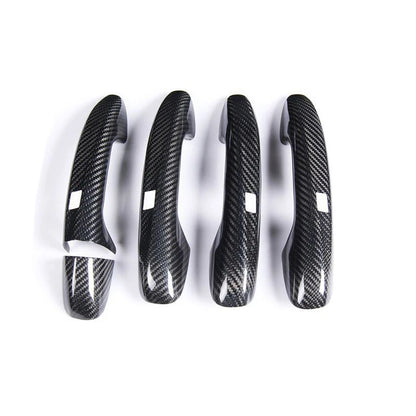 DRY Carbon Fiber Exterior Door Handle Cover for Benz W205 C Class  GLC 2014-2018