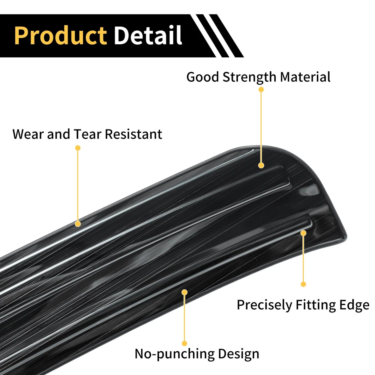Bumper Guard for Toyota Highlander 2020-2024 Titanium Tone 1 x Pc