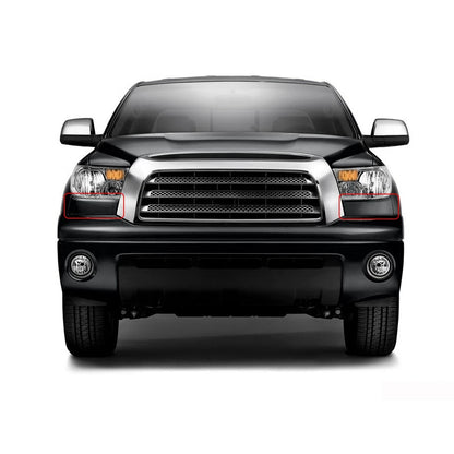 2 x Bumper Grille Headlight Bezels for Toyota Tundra, Sequoia (2007-2021)