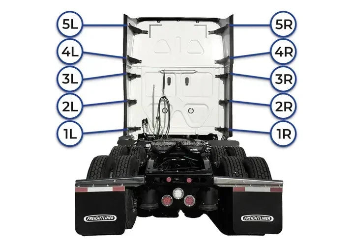 Cab Fairing Bracket 4R for Freightliner Cascadia (2008–2017)