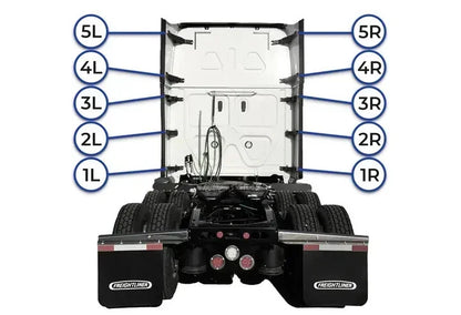 Cab Fairing Bracket 4R for Freightliner Cascadia (2008–2017)
