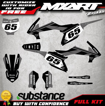 KTM 65 MONO Style Graphics Stickers (2016-2022)
