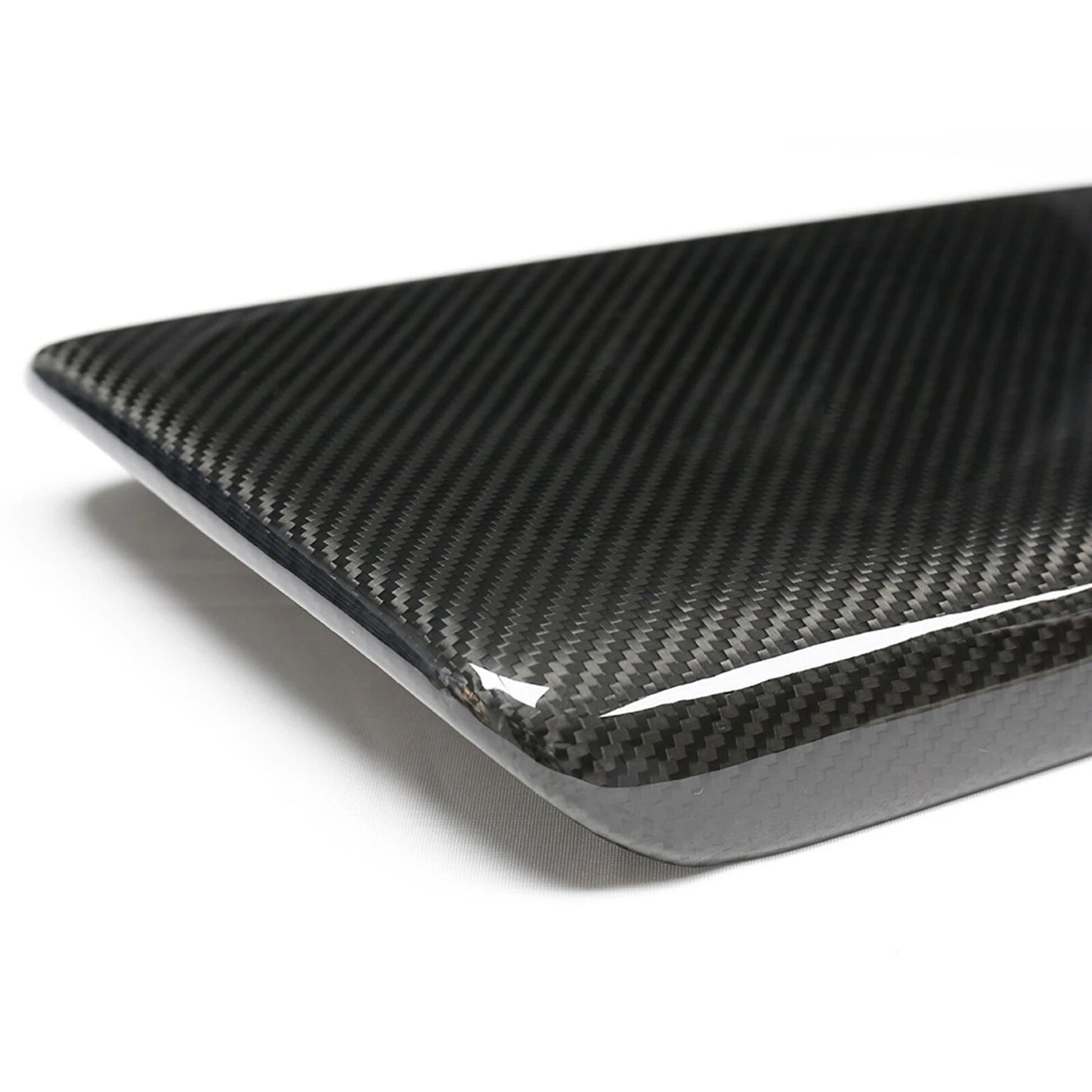 1x Center Console Armrest Cover for Tesla Model S (2021-2023) Carbon Fiber