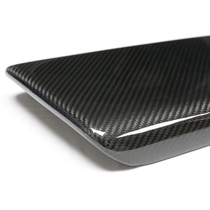 1x Center Console Armrest Cover for Tesla Model S (2021-2023) Carbon Fiber