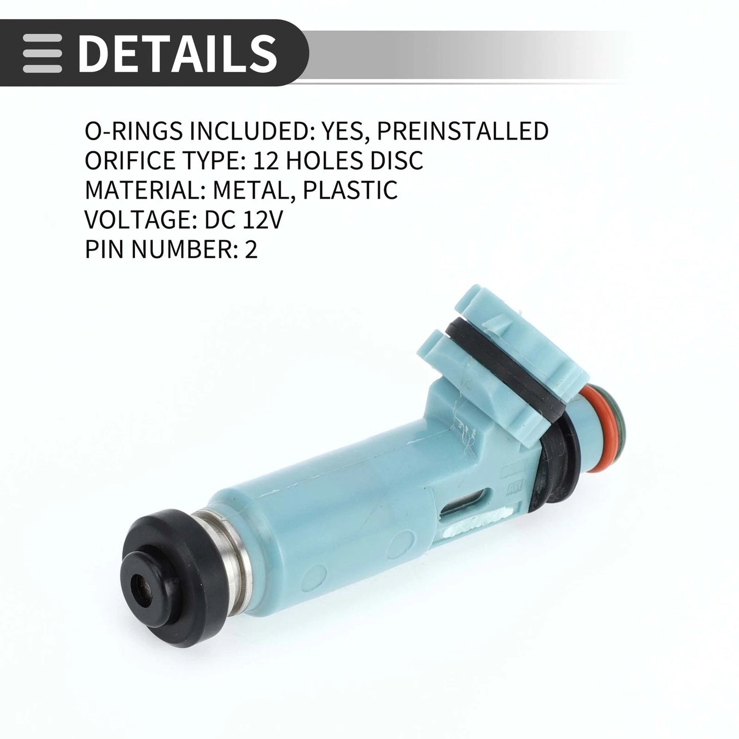 Fuel Injector 23209-03010 for Toyota Camry (2000-2001) 2.2L 1 Pc