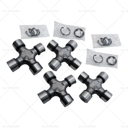 4x Universal Joints for Toyota LandCruiser HZJ75 HZJ105 VDJ78 FJ75 FZJ105