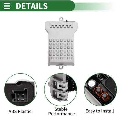 HVAC Blower Motor Resistor for Mercedes (A-Class, C-Class, E-Class)