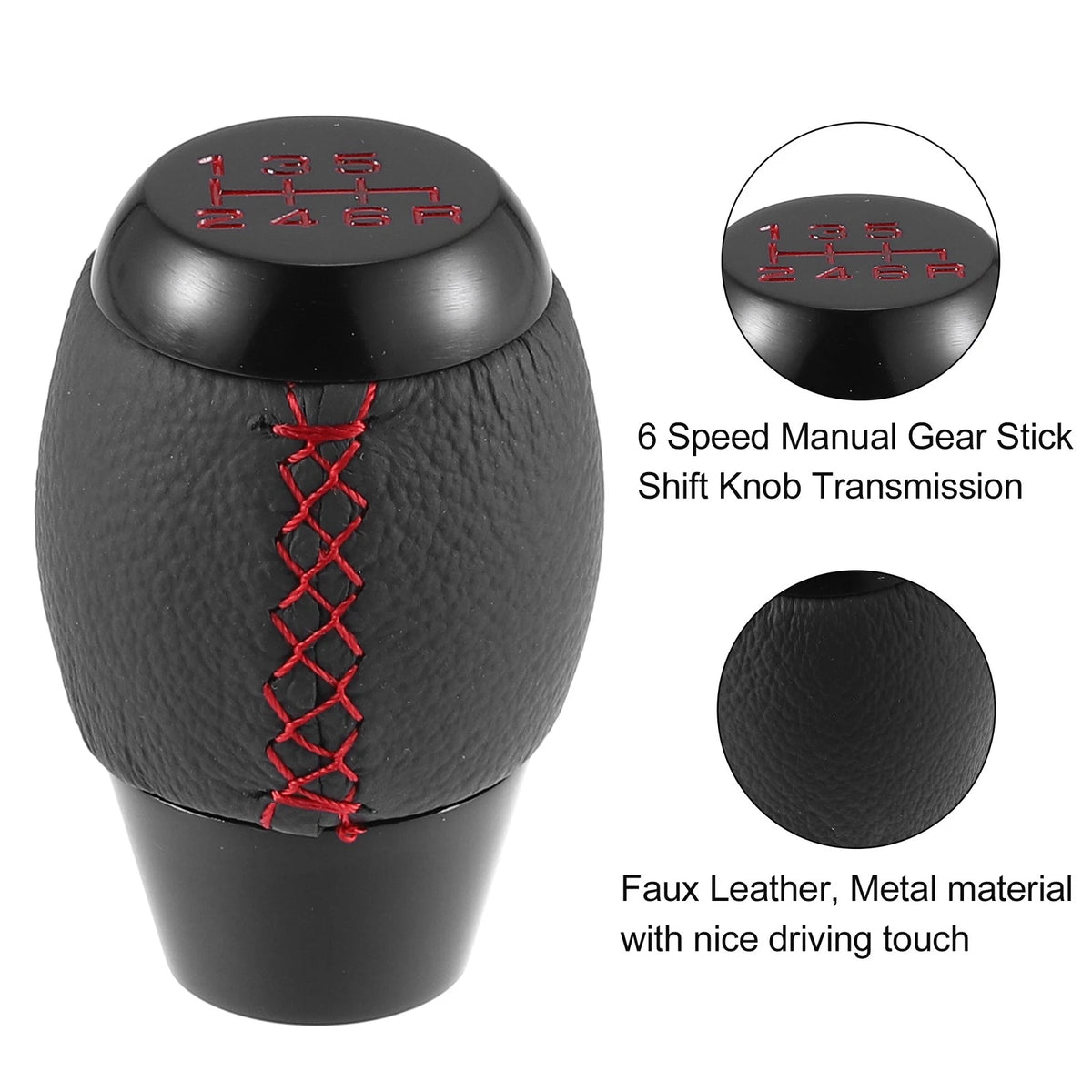 Speed Manual Gear Stick Shift Knob Transmission for Honda Civic (1988 - 1991)