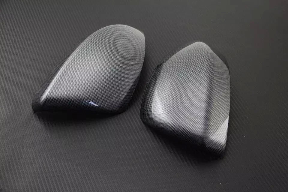Rearview Mirror Cover Trim for Land Rover Discovery Sport 2015-2019 Carbon Fiber