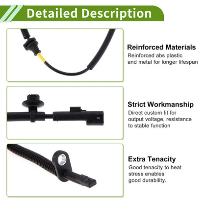 ABS Wheel Speed Sensor for Lincoln MKZ 2013-2015 (2013-2015)