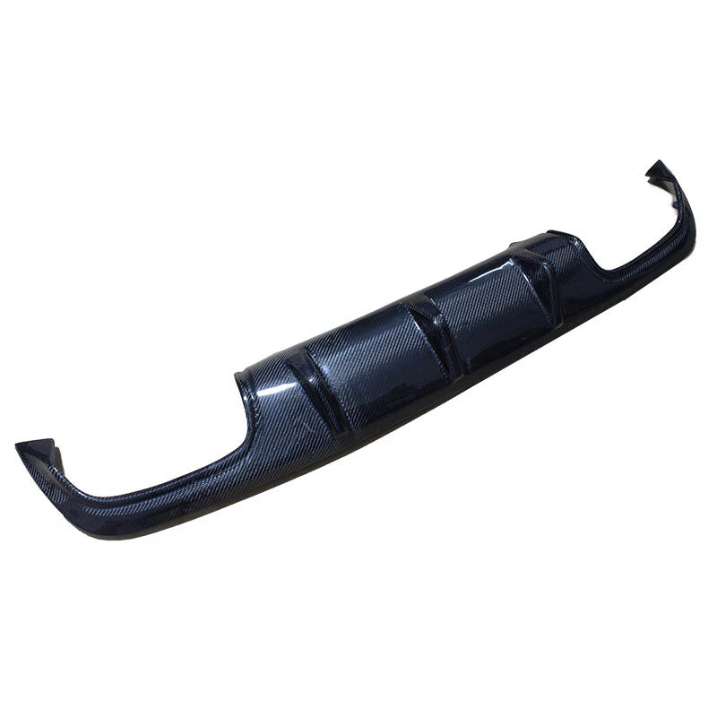 Carbon Fiber Rear Diffuser Bumper Lip for Benz SLK R172 2012-2015