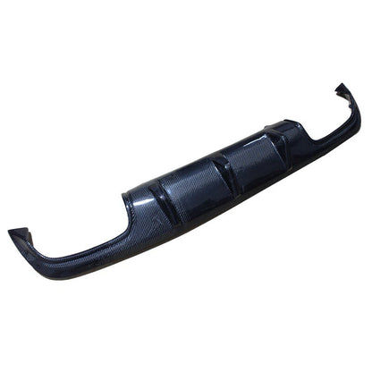 Carbon Fiber Rear Diffuser Bumper Lip for Benz SLK R172 2012-2015