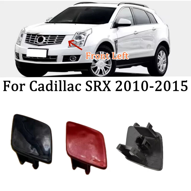 Front Left Headlight Washer Nozzle Cover Lid Cap for Cadillac SRX (2010–2015)