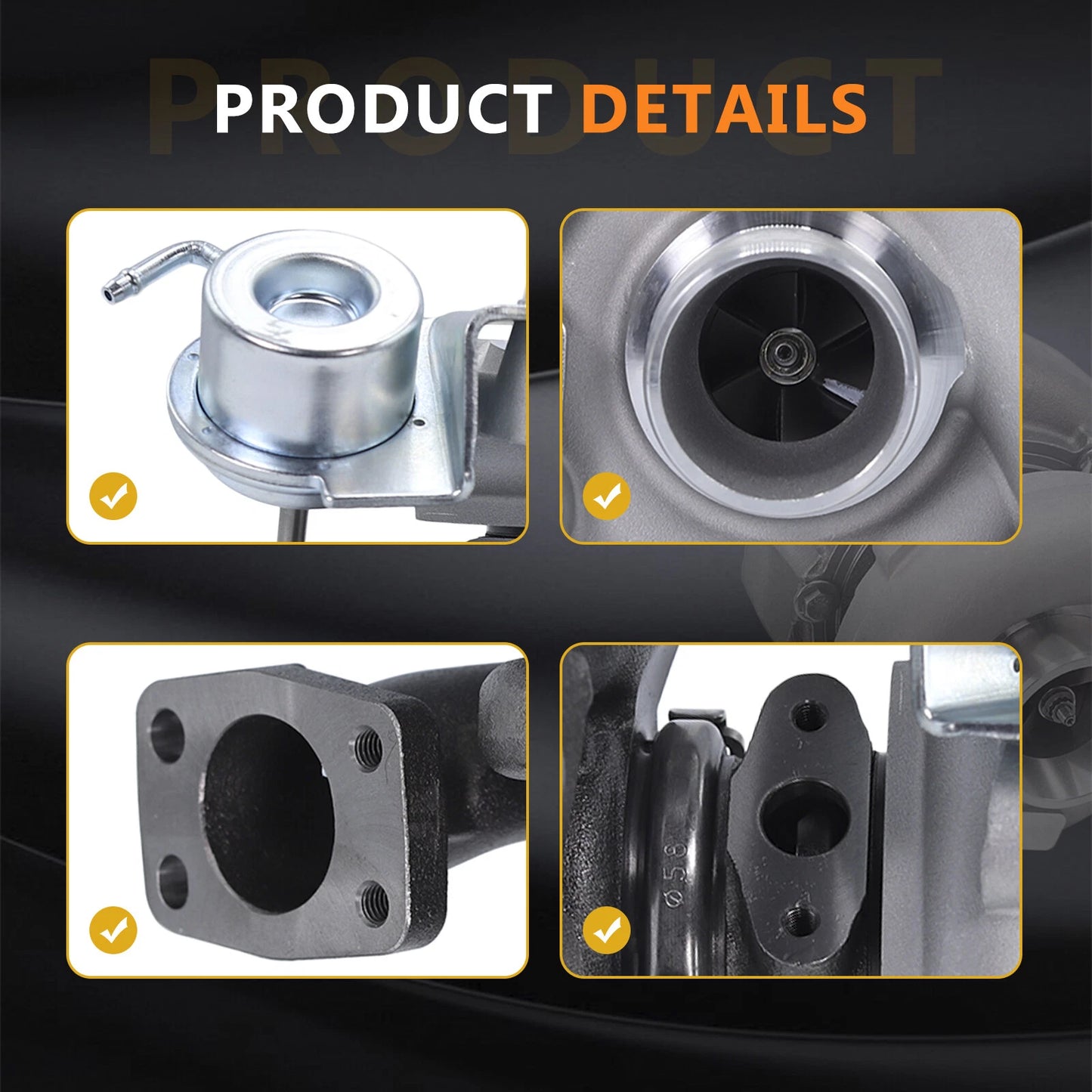 TD025 Turbocharger for Citroen Peugeot Ford 1.6HDI (2005-2014)