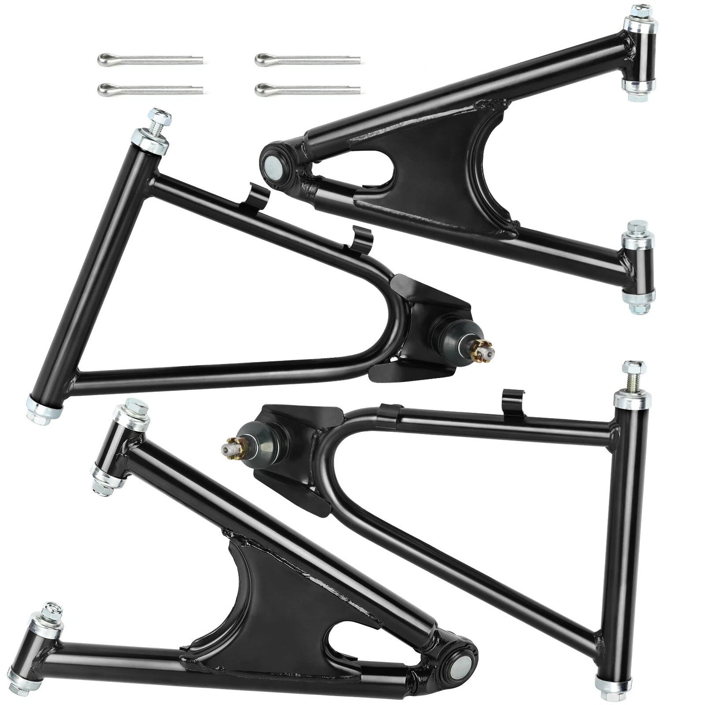 Front+Lower Control Arm Set + Bolts + Caps for Yamaha Banshee (1987–2006)