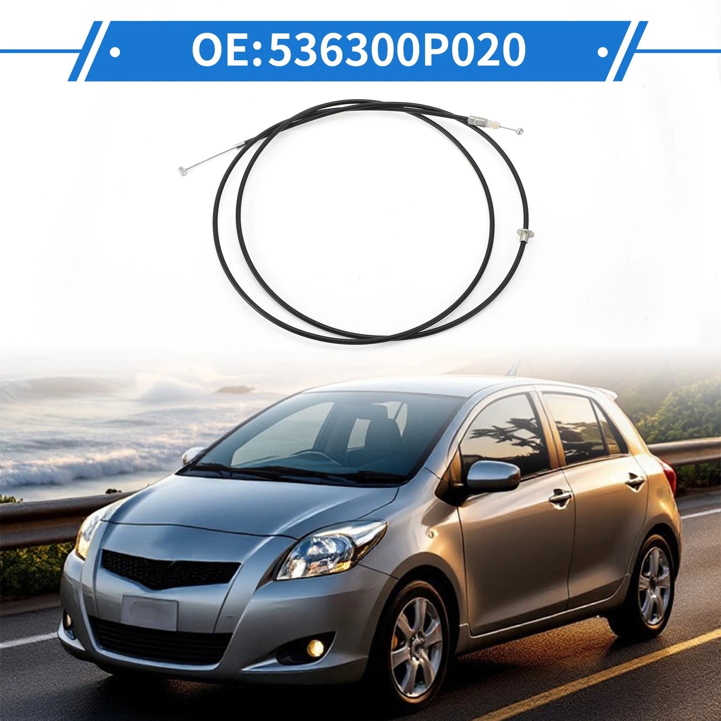 Bonnet Release Cable for Toyota Ritz (2010-2013)