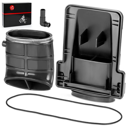 Airbox Lid Cover & DUCT W/ Elbow PIPE for Yamaha Raptor 660R (2001–2005)