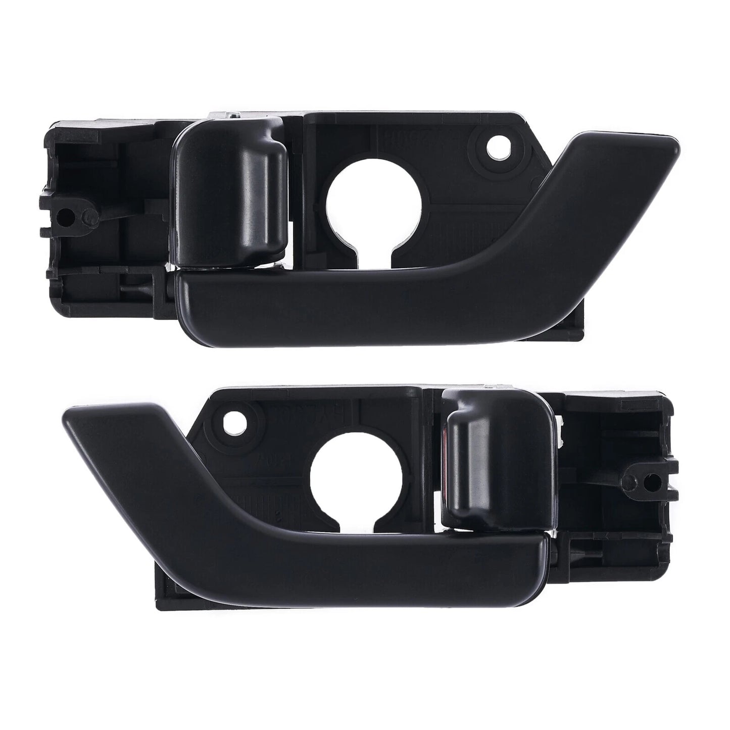 2 x Front Left & Right Inner Door Handles Black for Hyundai Tiburon (2003-2008)