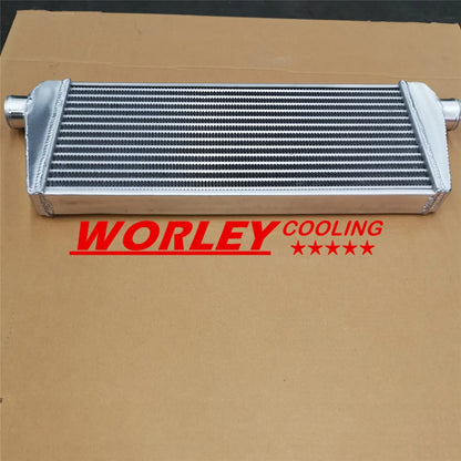 550 x 230 x 40mm Aluminum Intercooler for Turbo (Fits Various Models)