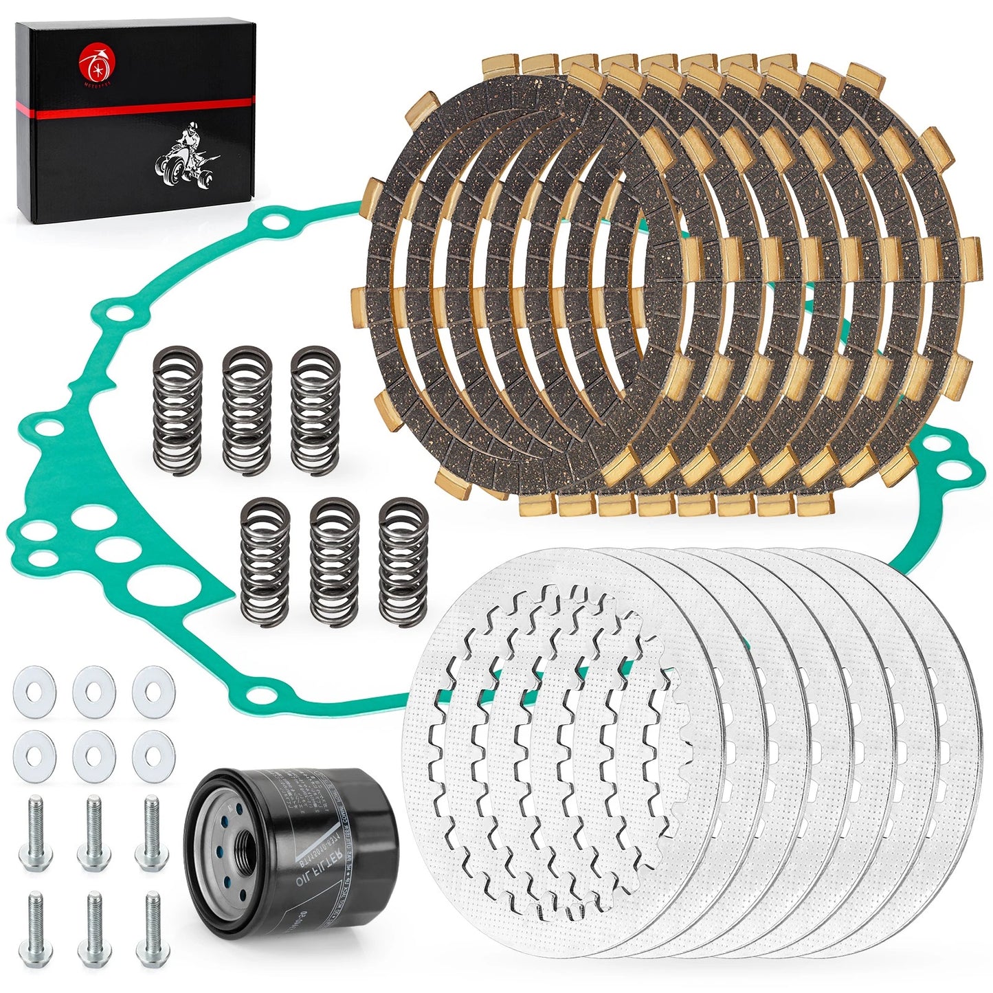 Clutch Friction Plates Gasket Kit for Yamaha YZF R6/R6S (2003-2009)