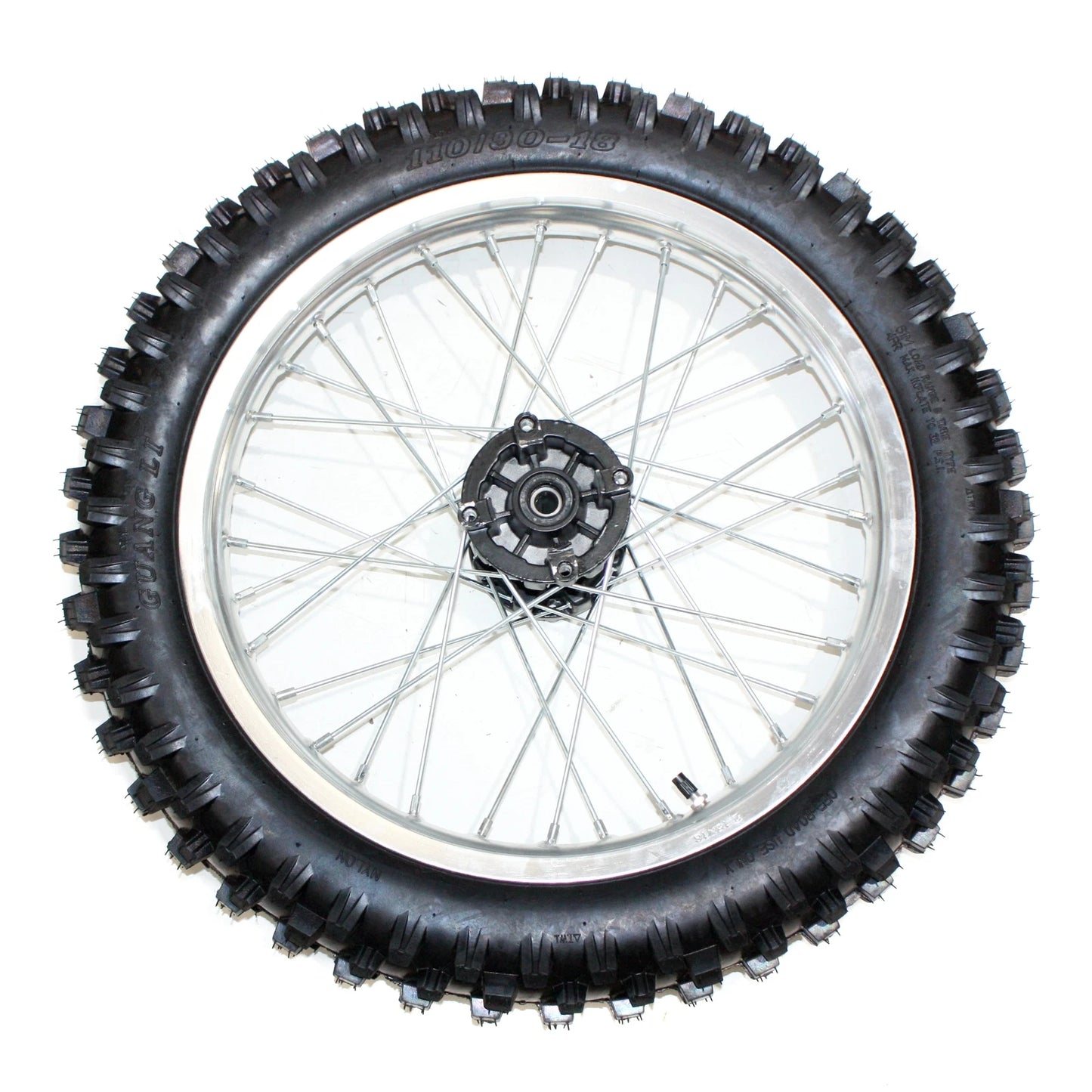 18" Rear Wheel Rim Knobby Tire for PIT PRO Trail Dirt Bike