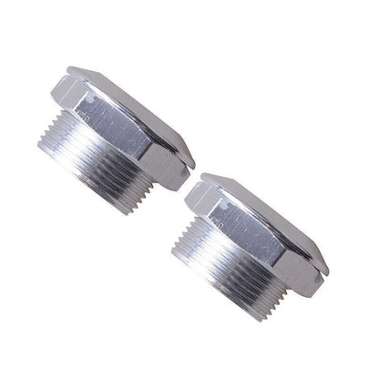Universal Silver Push Button Quick Release Hood Pins for Cars & Trucks