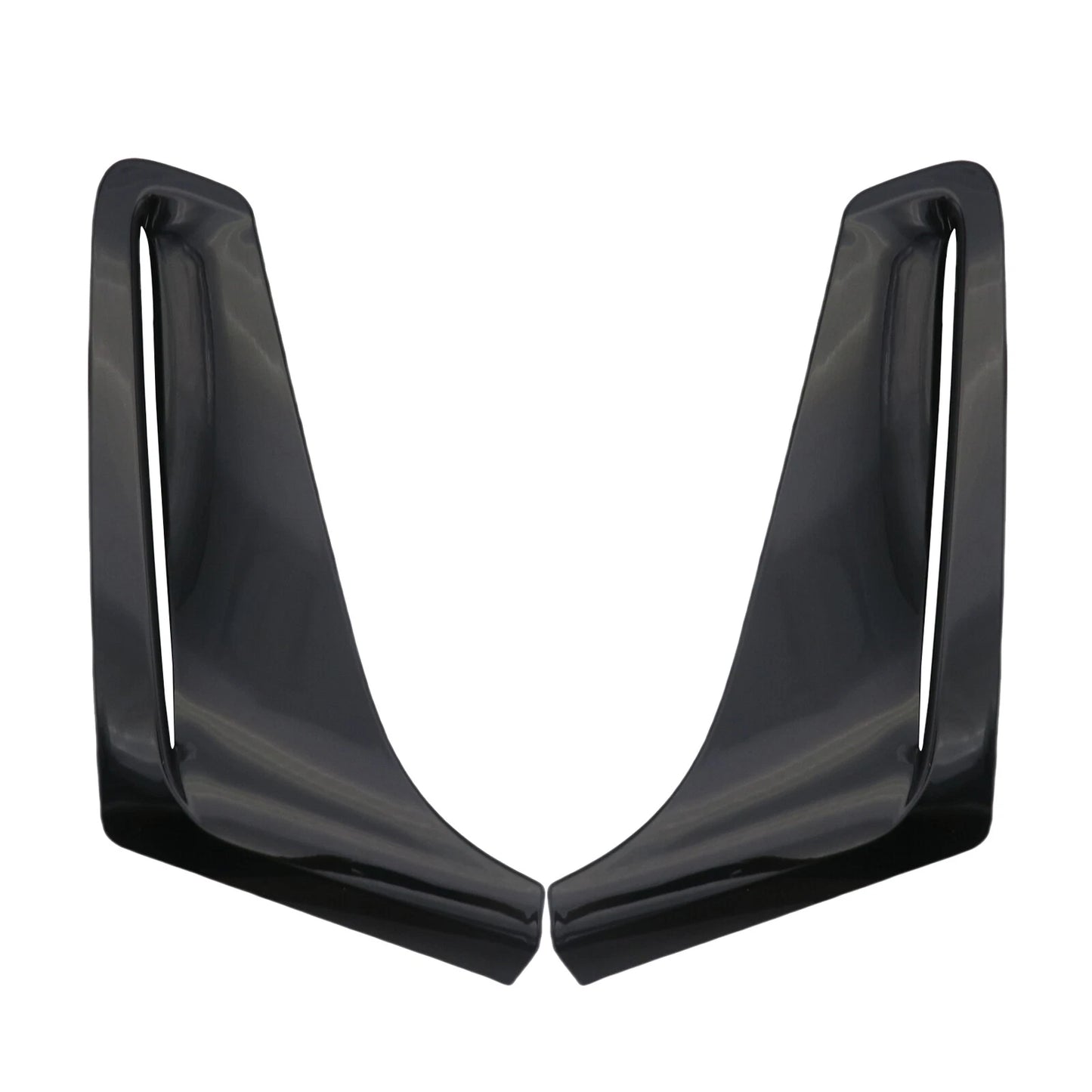 2 x Glossy Black Fender Side Air Duct Molding Trims for BMW 7-Series G12 (2016–2019)