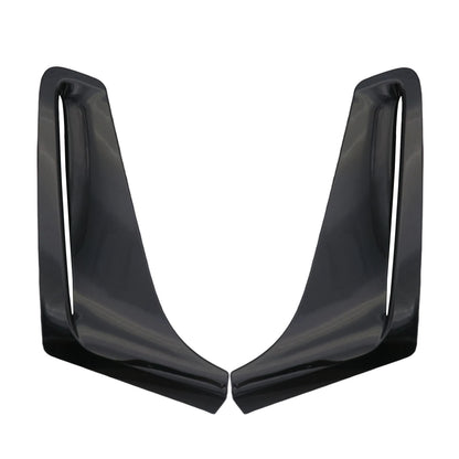 2 x Glossy Black Fender Side Air Duct Molding Trims for BMW 7-Series G12 (2016–2019)