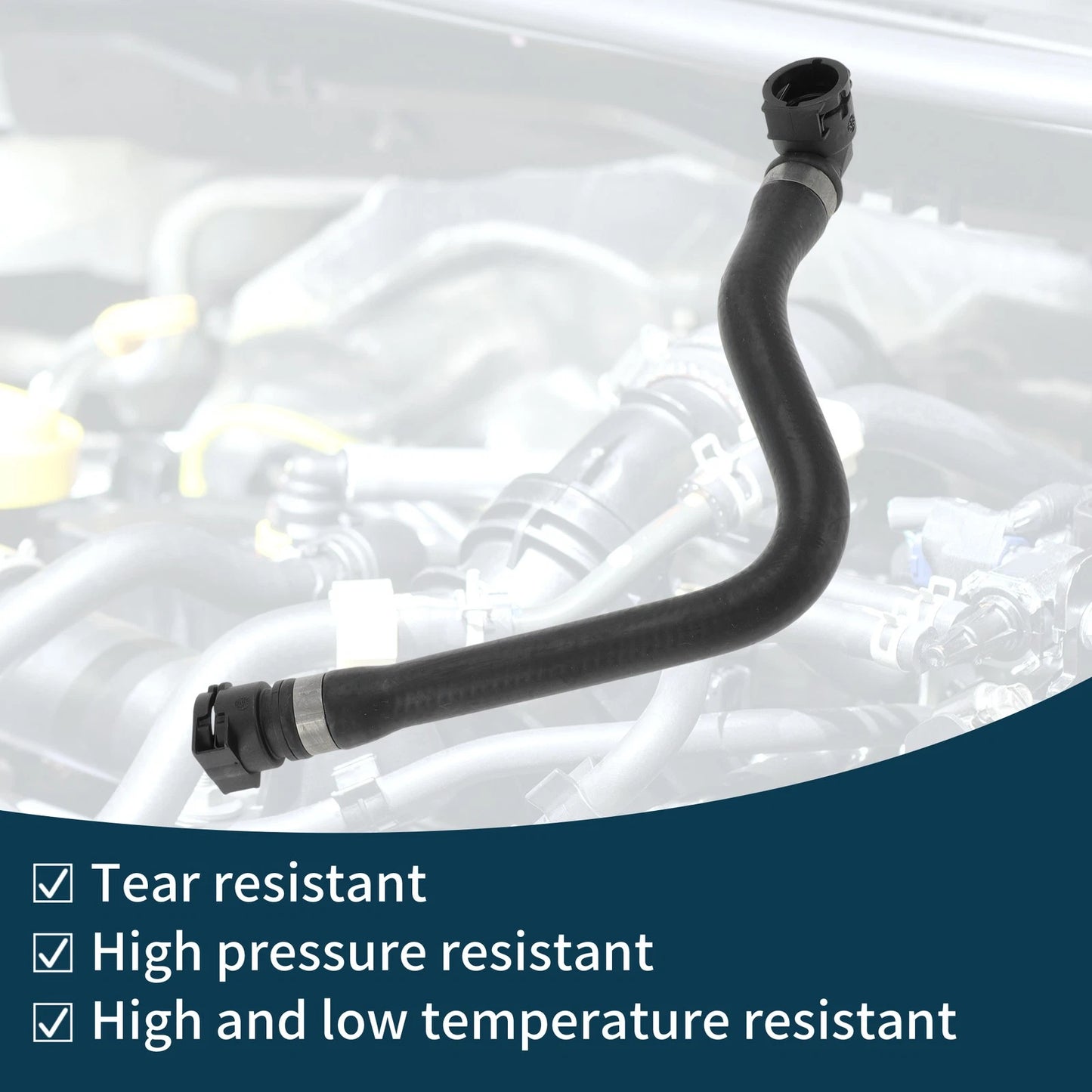 Radiator Hose for BMW 545i 4.4L (2004-2005) - Coolant Pipe Replacement