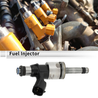 Fuel Injector 2.5 for TOYOTA RAV4 (2019-2023) 1 Pc Black Silver Tone