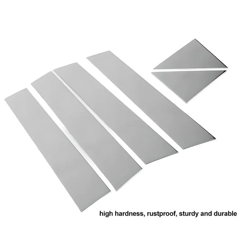 Chrome Pillar Post Set for 2005-2010 Chrysler 300 300C Door Trim Covers (2005-2010)