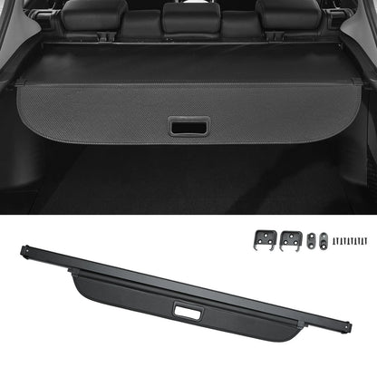 Cargo Cover for Kia Soul (2008-2013) - Retractable Black Carbon Fiber