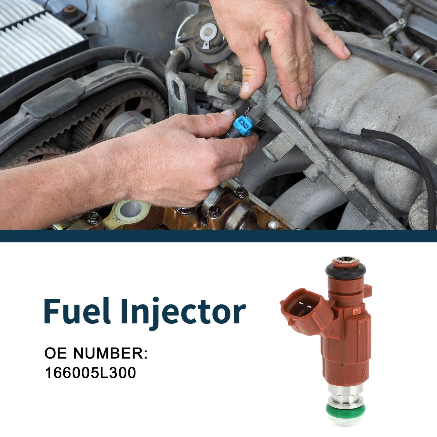 Fuel Injector  No.166005L300 for NISSAN Maxima V QX A33 2.0 V6 (00-03)