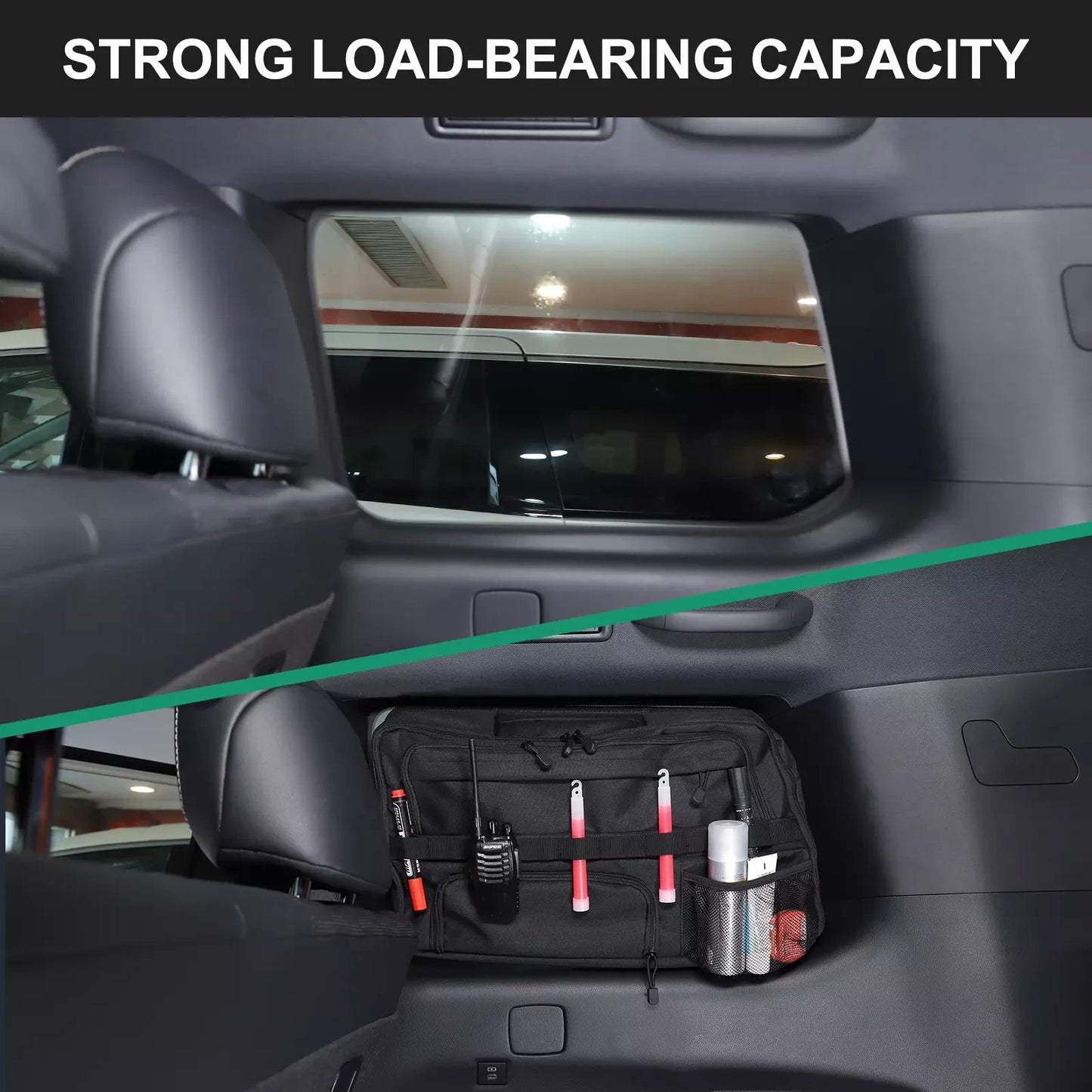 Car Trunk L&R Window Storage Bag for Toyota Land Cruiser LC250 (2024–2024)
