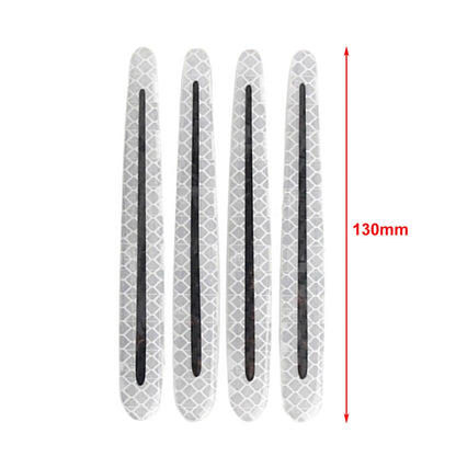 Carbon Fiber Door Handle Reflective Stickers for Universal Cars
