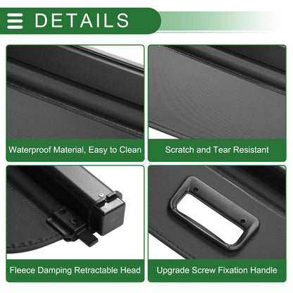 Cargo Cover for Peugeot 2008 (2013-2023) Black