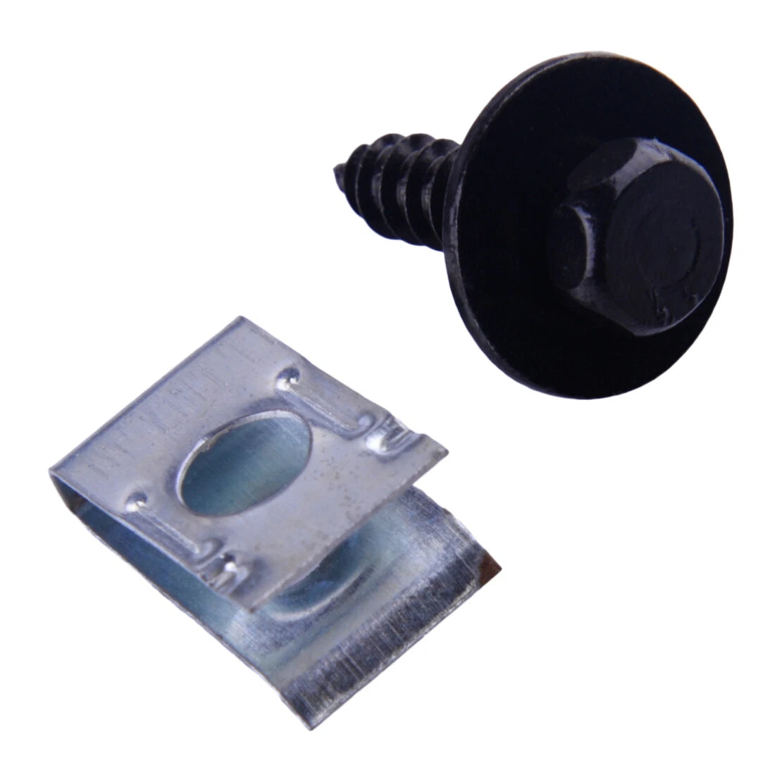 Bumper Splash Shield Guard Under Engine Cover U-nut Clips for Car
