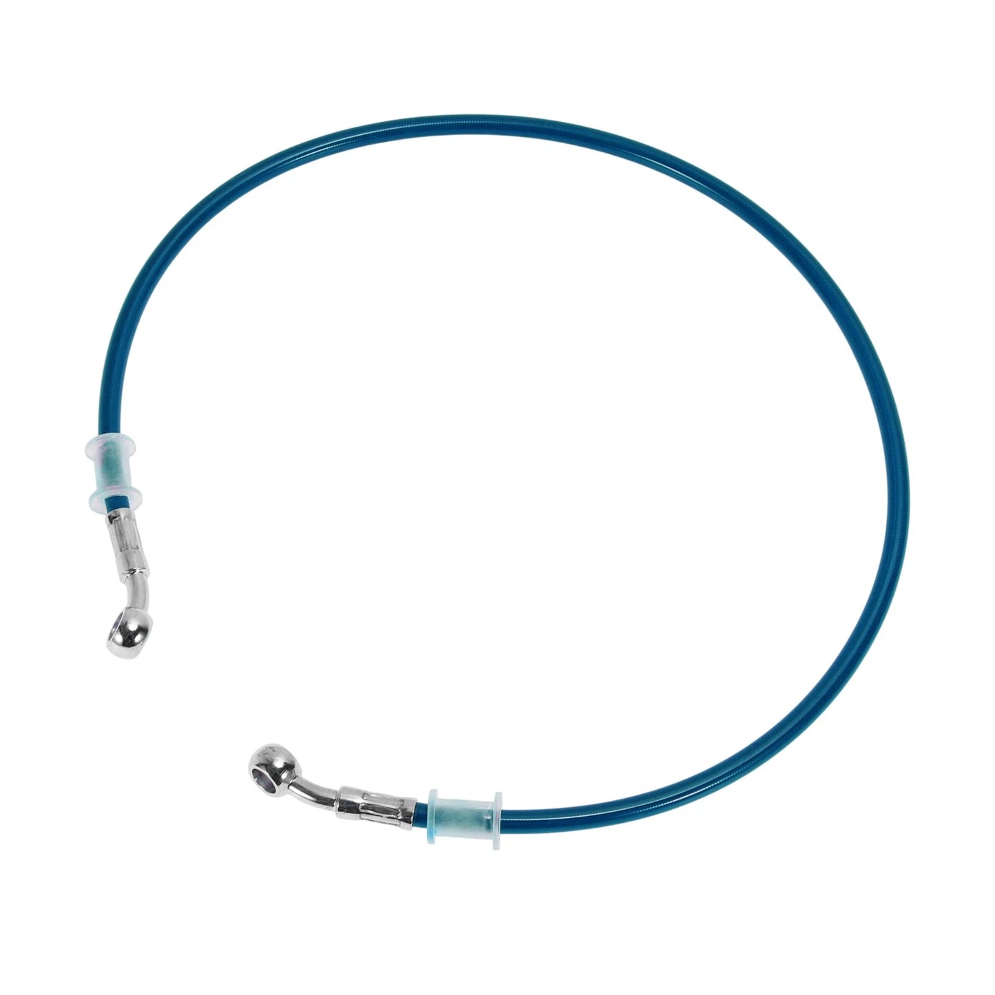 80cm Motorcycle Brake Clutch Oil Hose Line Blue for Motorcycle